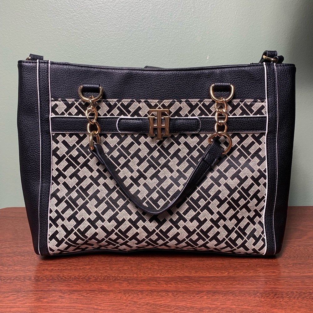 Tommy Hilfiger | Monogram Faux Leather Purse